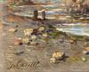 Napoli, Castel dell'Ovo e il Vesuvio * - Carelli Giuseppe